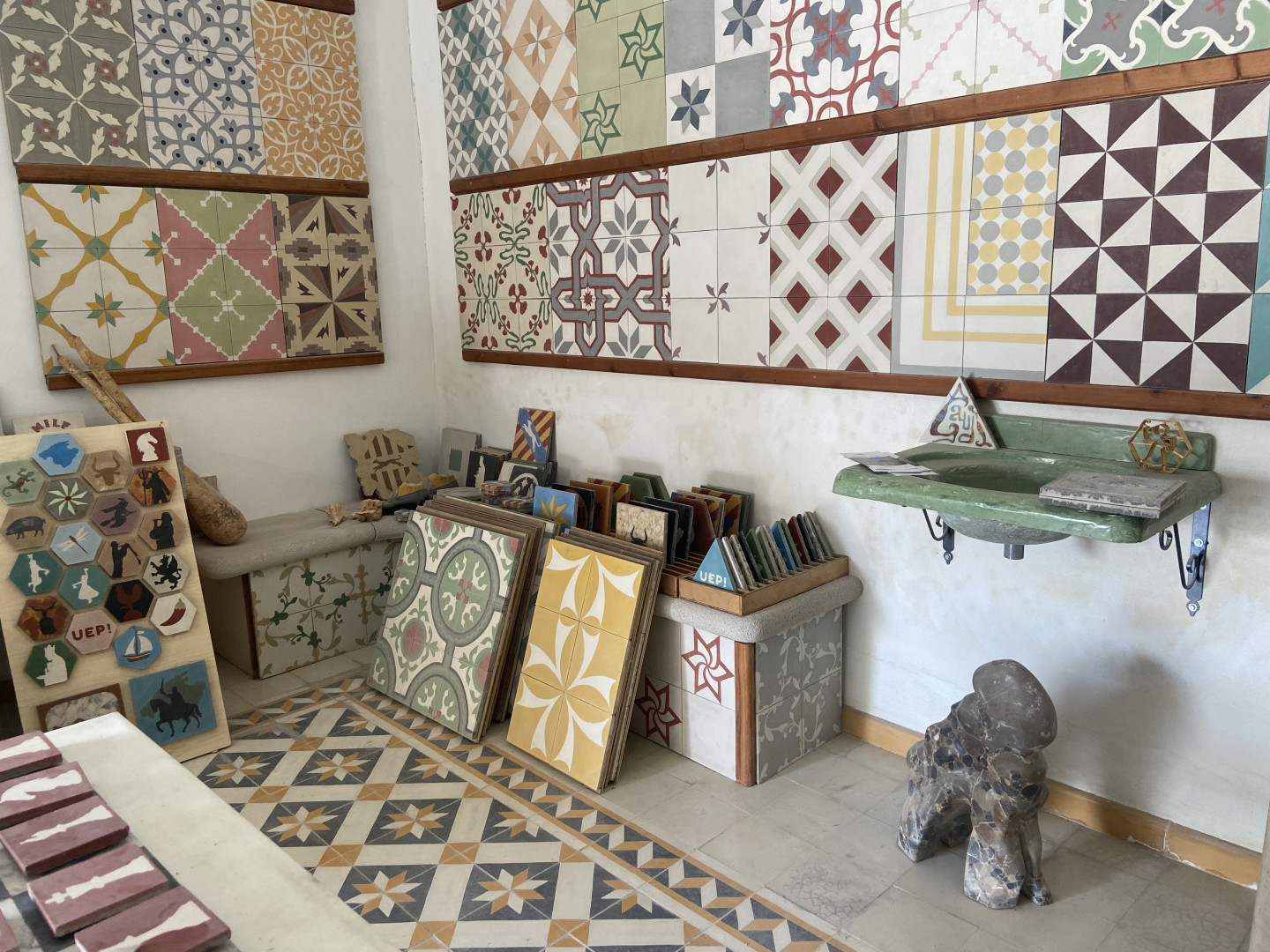 L’art de la rajola hidràulica a Inca